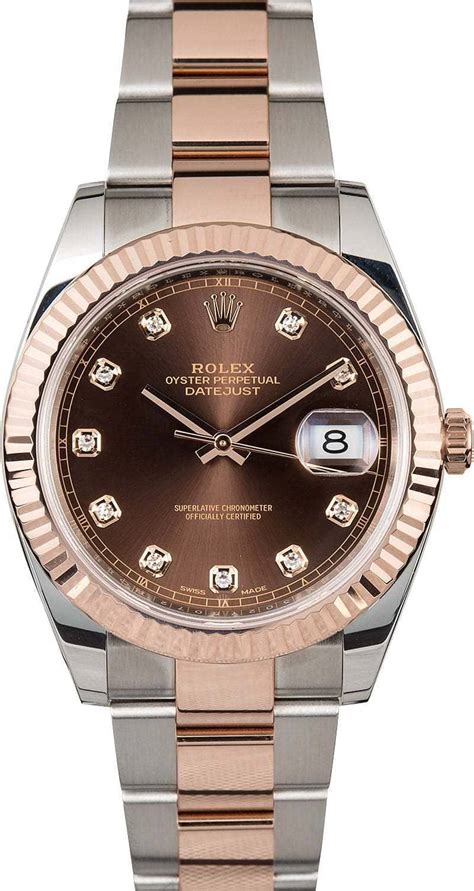 rolex datejust rosegold 41|rolex datejust 41 everose gold.